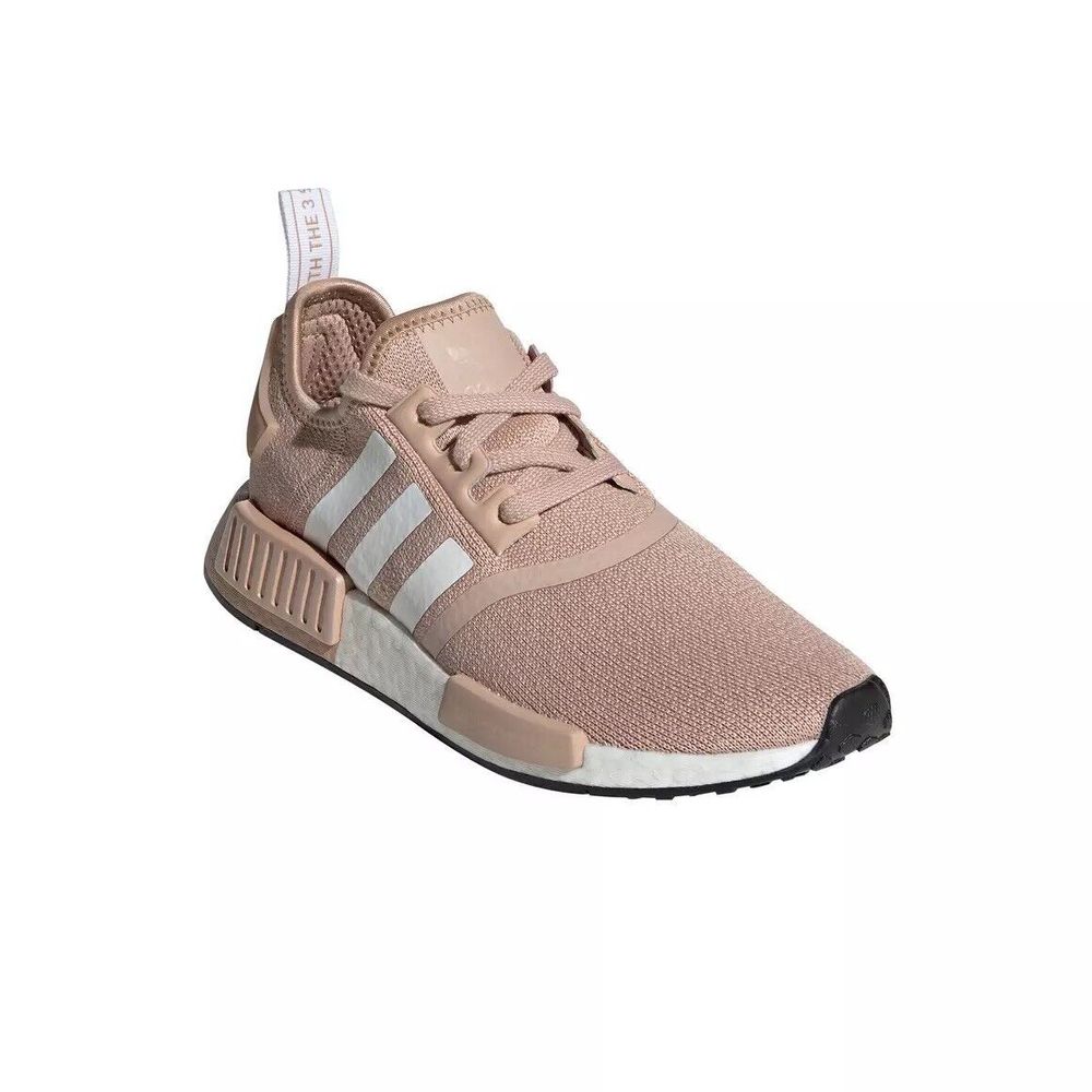 WOMEN'S Adidas NMD R1 Shoes Ash Pearl FV2474 - Picture 2 of 9